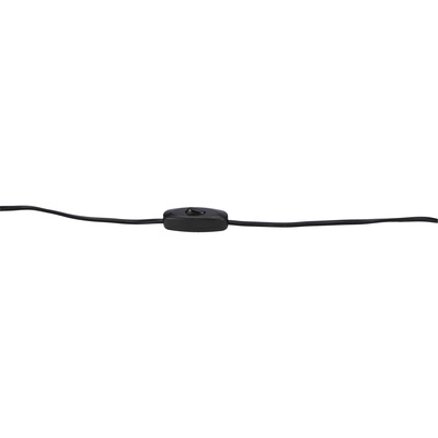 Lampka nocna Sakai Ledea metalowa LED czarna nowoczesna
