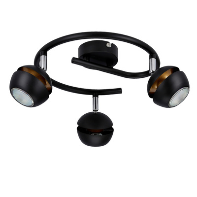 Lampa sufitowa Boni okrągła regulowana 3-punktowa LED