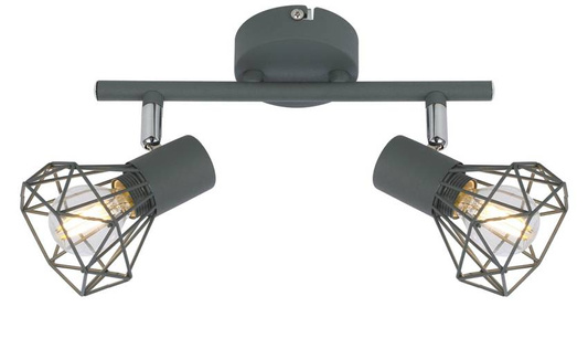 Lampa sufitowa Verve listwa regulowana 2-punktowa metalowa