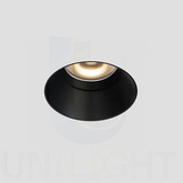Trimless bezramkowy downlight Podtynkowy Czarny