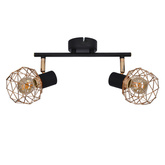 Lampa sufitowa Acrobat listwa regulowana 2-punktowa metalowa