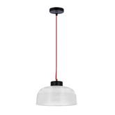 Lampa wisząca Liverpool Ledea szklana do jadalni nad stół pojedyncza E27