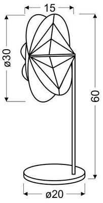 Lampka biurkowa Spider nowoczesna szara na biurko młodzieżowa E14 Candellux