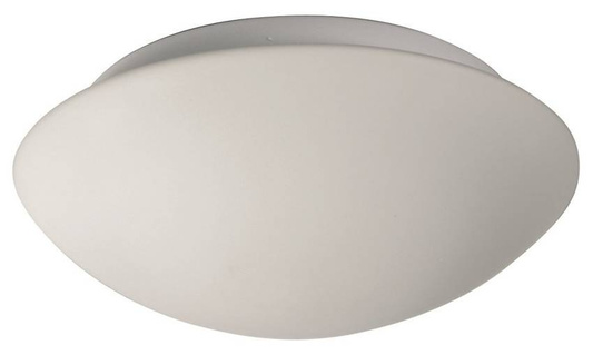Plafon Nina okrągły biały szklany 17,5 cm do łazienki E27 Candellux