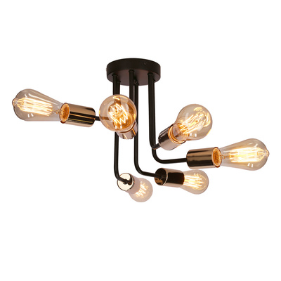 Lampa sufitowa Spill 6-punktowa do salonu