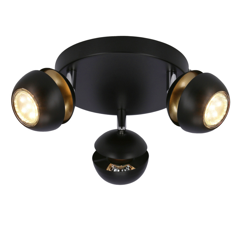 Lampa sufitowa Boni okrągła regulowana 3-punktowa LED