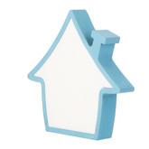 Lampka House IQ Kids domek LED do pokoju dziecięcego niebieska