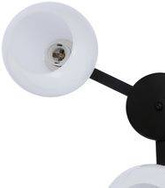 Lampa sufitowa Caldera ze szklanymi kloszami 3-punktowa do kuchni