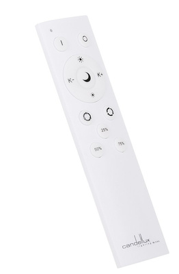 Plafon LED Calipso okrągły biały 48,5 cm zmienna barwa światła 2800-6500K pilot