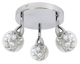 Lampa sufitowa BOLO okrągła regulowana 3-punktowa LED do salonu