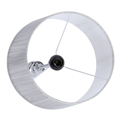 Lampa podłogowa Gillenia z abażurem do salonu 1-punktowa E27