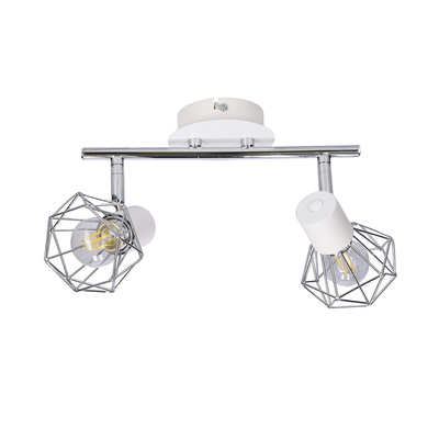 Lampa sufitowa Verve listwa regulowana 2-punktowa do korytarza