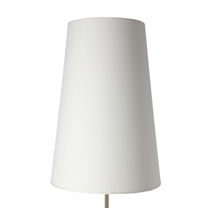 Lampa podłogowa Taflo trójnóg z abażurem do salonu 1-punktowa E27