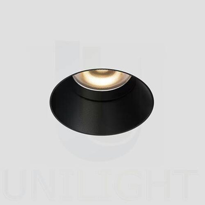 Trimless bezramkowy downlight Podtynkowy Czarny