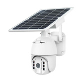 1080P Kamera zewnętrzna SMART z panelem solarnym / Sensor / IP65 / Biała