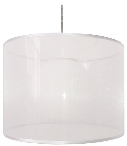 Lampa sufitowa wisząca 1X60W E27 biały CHICAGO 31-24886