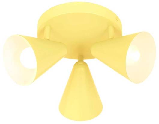 Lampa sufitowa Amor 98-68828 plafon E14 żółty